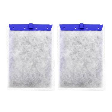 Imagem de pewyoke Cartuchos de filtro de aquário grandes, 2 unidades, compatíveis com a série de filtros Whisper Bag, serve nos modelos 20i, 40i/IQ20, 30, 45, 60/PF20, 30, 40, 60