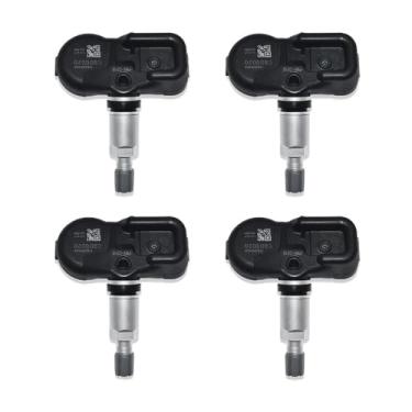 Imagem de OGGUYME 4 peças 433MHZ PMV-C210 compatíveis com Toyota Avensis Auris RAV4 Yaris Verso 42607-02031 4260702031 TPMS Sensor de pressão de pneu