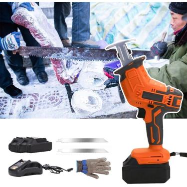 Imagem de Máquina De Serra De Osso, Serra De Açougueiro Elétrica Portátil Para Ossos, Peru, Cubos De Gelo, Carne, Máquina De Corte Com Bateria Recarregável, 2battery