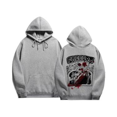 Imagem de Hoodie Unissex De Manga Longa Dupla Face, Novo Estilo 2024, Moletom Ma