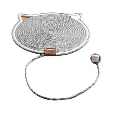 Imagem de Tapete Arranhador De Algodão Para Gatos, Ferramenta Resistente Ao Desg