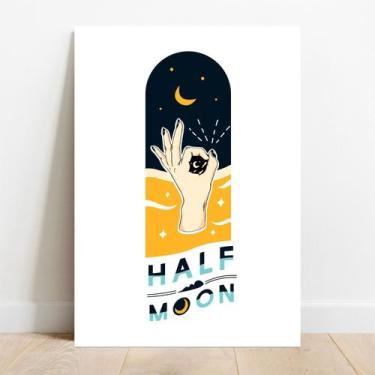 Imagem de Placa Decorativa Half - TaColado, 30x40cm