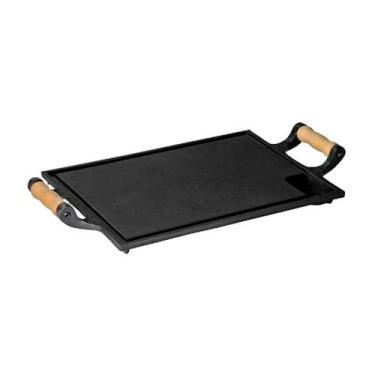 Imagem de Chapa Lisa de Ferro Fundido - Medidas 25x35cm - Rig Fundidos