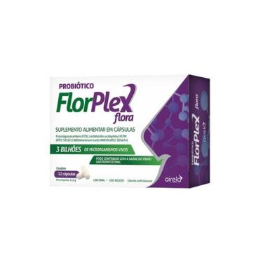 Imagem de Florplex Probiótico Suplemento Alimentar Airela 12 Sachês