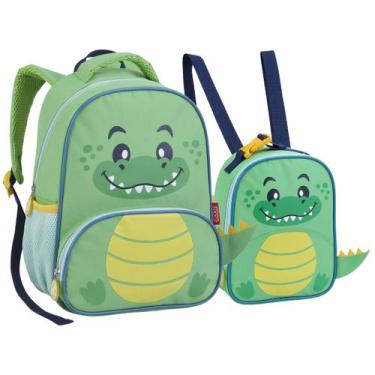 Imagem de Kit Mochila Pequena E Lancheira Térmica Infantil Creche Escola 0 a 4 A