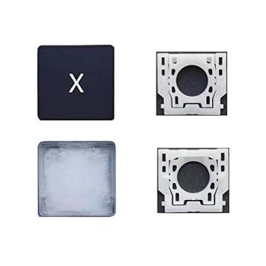 Imagem de A tampa e as dobradiças individuais de substituição da chave X são aplicáveis ao teclado Surface Pro 4/5/6/7 (preto) para substituir a tampa e a dobradiça da tecla X