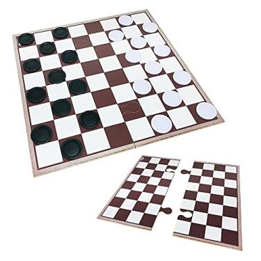 Imagem de Jogo De Dama Tabuleiro Tradicional Educativo Infantil 2425 Carimbras