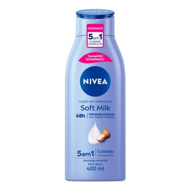 Imagem de Hidratante Desodorante Nivea Soft Milk Pele Seca com 400ml 400ml