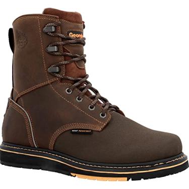 Imagem de Georgia Boot GB00520075W AMP LT Wedge Masculino BRN 8" Work 075