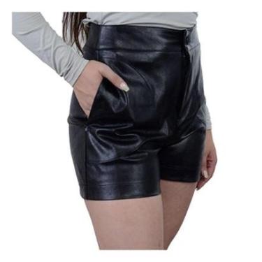 Imagem de Shorts Feminino Alpelo Julie Diamante Negro Preto - 66000323-Feminino