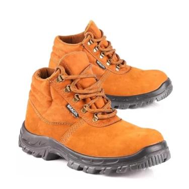 Imagem de Bota/botina De Segurança Em Nobuck Com Bico Pvc - Bracol Baf (Moderno, CASTOR, BR, Adulto, Numérico, 33)