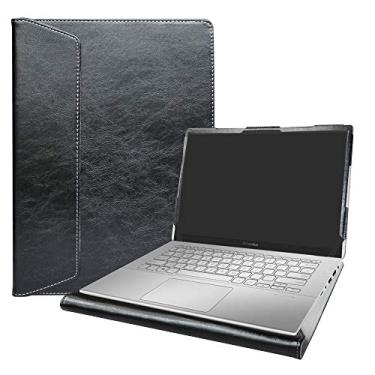 Imagem de Alapmk Capa protetora para laptop HP Envy x360 14-esXXXX 14-es0033dx, capa para notebook Dell Latitude 5440 5431 5430 5420/Precision 3480 (não serve para Latitude 5421 5410) 35.6 cm, preta