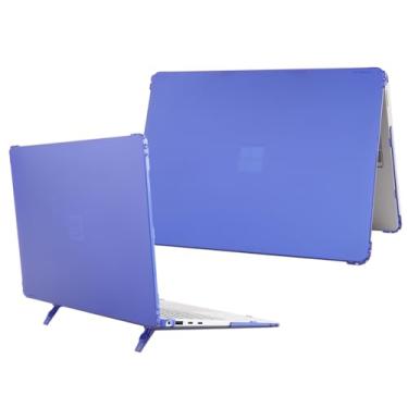 Imagem de mCover A capa é compatível apenas com Microsoft Surface Laptop 7 Windows PC 2024+ de 13,8 polegadas com CPU ARM e Copilot+ alimentado por IA (não serve para outros modelos de superfície) - azul