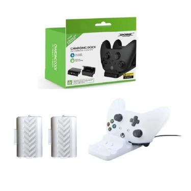 Imagem de Kit Base Carregador Compatível com Controle Manete Joystick Xbox One S