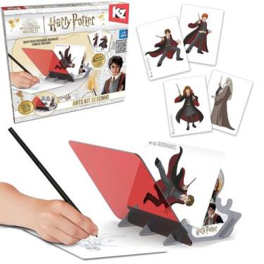 Imagem de Brinquedo Pintura Magica Harry Potter Colorir Personagens - Elka - Elk