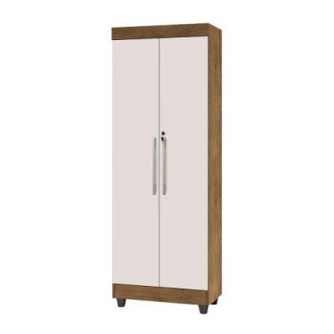 Imagem de Armário Multiuso Organizador Sapateira 1,80 C Chave Jequitibá Off Whit