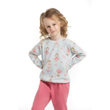 Imagem de Conjunto Infantil Soft Pet Thermo - Cor de Cacau, 06, Bailarinas