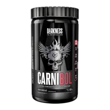 Imagem de Kit Carnibol Isolado Chocolate 900G Coqueteleira - Darkness