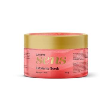 Imagem de Esfoliante corporal scrub morango e rubi 300G labotrat esfoliante corp