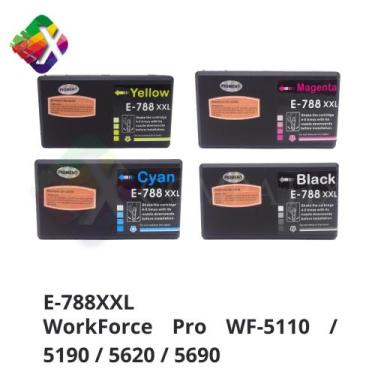 Imagem de Kit com 4 cores T788XXL120 T788XXL220 T788XXL320 T788XXL420 - Profit
