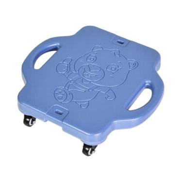 Imagem de Deevoka Tábua de Scooter Infantil com Alça para Uso em Parques e Quintais, Azul