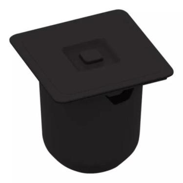 Imagem de Lixeira Embutir Quadrada  8 LITROS Plástica 2 cores - METASUL-ARQUITEC