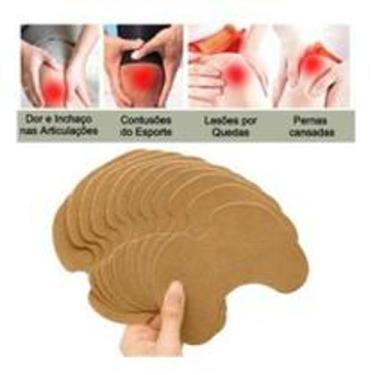 Imagem de Kit com 3 Emplasto Alivio De Dores Musculares Joelho Pescoço Ombro - k