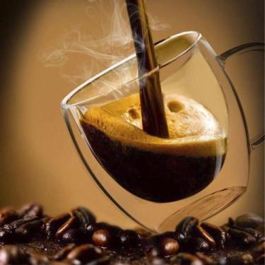 Imagem de XICARA PARA CAFE PAREDE DUPLA 80 ml - Mimo Style, Transparente, 2