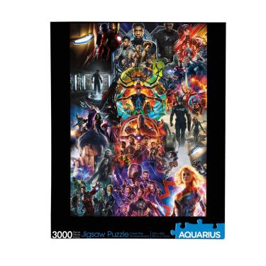 Imagem de Quebra-cabeça aquarius Marvel Avengers Collage 3000 peças