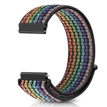 Imagem de AVOD Pulseiras esportivas de nylon de 19 mm de liberação rápida compatíveis com Willful/YAMAY/Letsfit/LETSCOM/TEMINICE/LIFEBEE/Lintelek ID205 ID205L ID205G ID205S ID205U/Blackview/UMIDIGI para