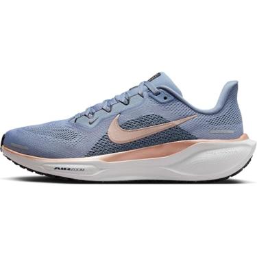 Imagem de Nike Pegasus 41 Tênis de corrida feminino (FD2723-403, ardósia cinza/azul marinho/B), Ashen Slate/Armory Navy/B, 40