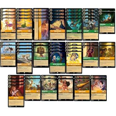 Imagem de MTG Decks & More Disney Lorcana Tangled Deck - Rapunzel, Flynn Rider, Mother Gothel - Custom Built - Very Strong - 60 Card!