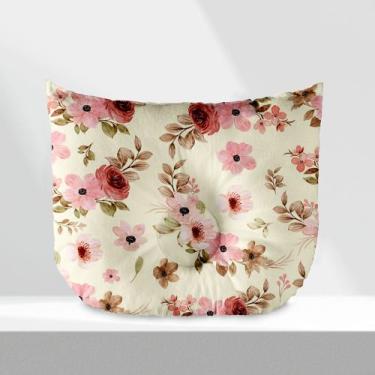 Imagem de Travesseiro para Bebê Anatômico Anti Refluxo Floral - Mega Loja do Beb