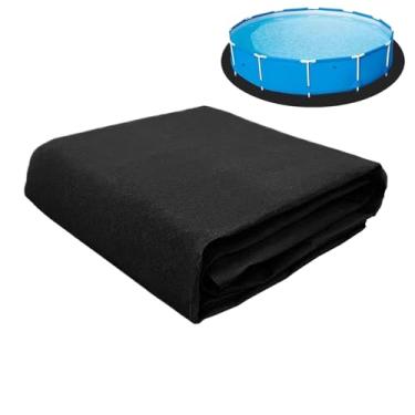 Imagem de Almofada para Piscina,Base Resistente Para Forro De Piscina - Tapete Substituição Base Espessa Previne Furos Proteção de Piso para Relva Jardim Terraço Exterior Fundo