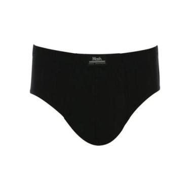Imagem de Cueca Slip Mash 074.58 Masculina Basic Algodão T. P/GG, G, Pt00, Preto