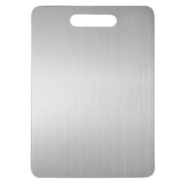 Imagem de TÁBUA ANTIBACTERIANA DE INOX - 34x23 CM - GC