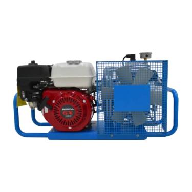Imagem de TUXING Compressor de ar com rodas movido a gás, 0 a 4500 PSI, motor a gás de nível profissional (compatível com modelos Honda GX), alta pressão para rifle de ar PCP, enchimento de tanque de mergulho