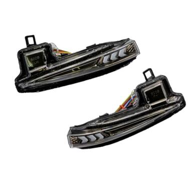 Imagem de AVEST Vellfire Alphard 2015-2023 Tacoma 2016-2023 Espelho lateral sequencial lente LED DRL branco e azul