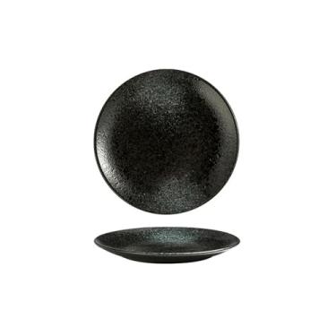 Imagem de Prato redondo de cerâmica de 30 cm simplicidade doméstica japonesa - 8 pratos rasos [Heizhen]