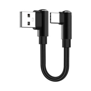 Imagem de Cabo USB Tipo C Para Tipo C De Carregamento Rápido 66W Com Conector Em