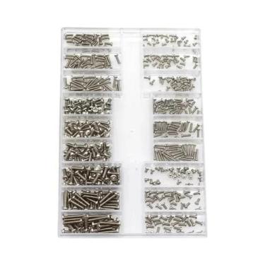 Imagem de Kit De Parafusos Mini 500 Peças 18 Tipos Para Reparo De Computadores P