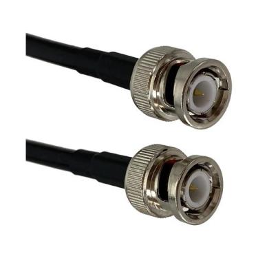 Imagem de Cabo Coaxial RF Pigtail Com Conector Crimp BNC Macho Para Fêmea RG58 R