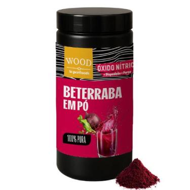 Imagem de Beterraba Desidratada Em Pó 100% Pura 454g Wood Superfoods
