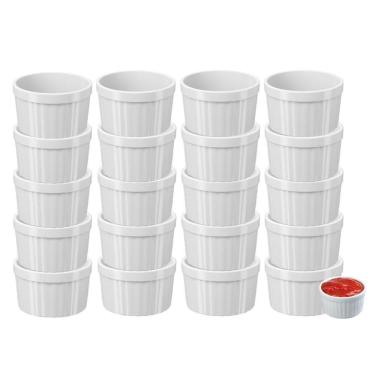 Imagem de Kit20 Molheira Ramekin Potinho Pote Molho Petisco Coza 150Ml