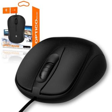 Imagem de Mouse Com Fio USB 3.0 Optico Ergonômico, Compativel Com Notebook Computador Pc Desktop, Confortável e Preciso