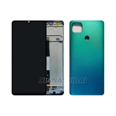 Imagem de Tela LCD Xiaomi Redmi 9C Com Aro, Tampa Da Bateria E Digitalizador De 