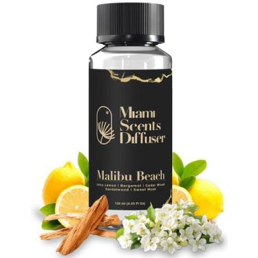 Imagem de Difusor de óleos essenciais Miami Scents Malibu Beach 120 ml - Miami S