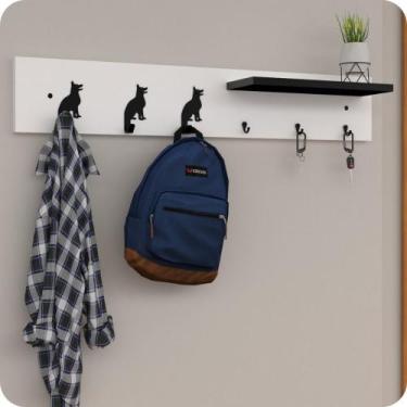 Imagem de Porta Chaves De Parede Porta Chaveiro Organizador B.P.C.P - MetalCromo