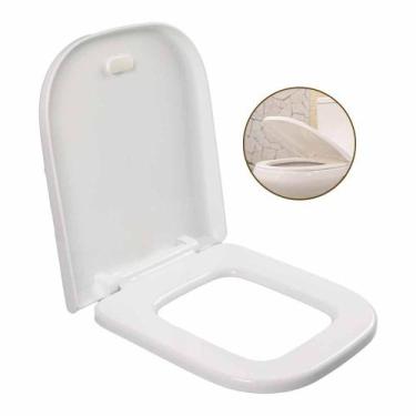 Imagem de Assento Sanitário Quadra Deca Icasa Roca Softclose Atlas