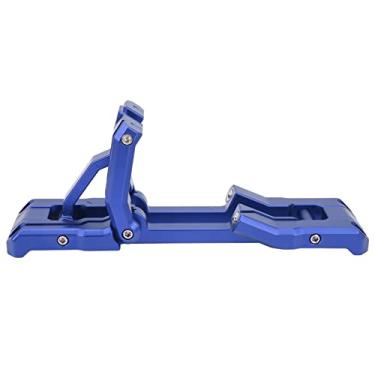 Imagem de PEDAL DOBRÁVEL EM LIGA DE ALUMÍNIO PASSOS DE DOBRADIÇA FORTE CAPACIDADE PARA USUÁRIOS FREQUENTES DE BAGAGEM DE ESCALADA NO TELHADO (Azul)